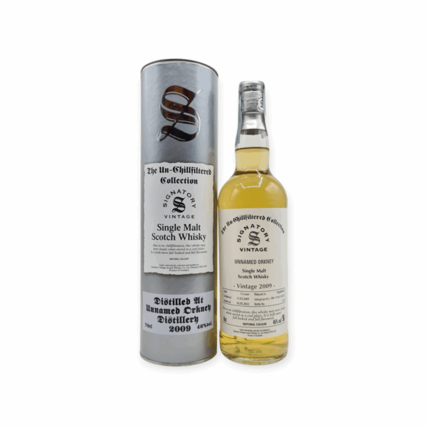 Signatory Unnamed Orkney Single Malt 2009 The Un-Chillfiltred Collection