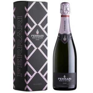 Spumante Maximum Rosé in Astuccio Cantine Ferrari
