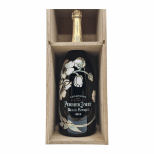 Champagne Belle Epoque 2012 Brut Magnum in Cassa Legno Perrier Jouet