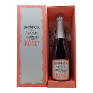 Champagne Philippe Starck 2015 Rosè Brut Nature in Astuccio Louis Roederer