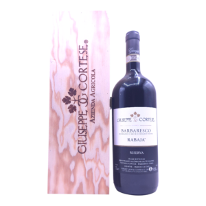 Barbaresco Rabajà Riserva 2019 Magnum in Cassa Legno Giuseppe Cortese